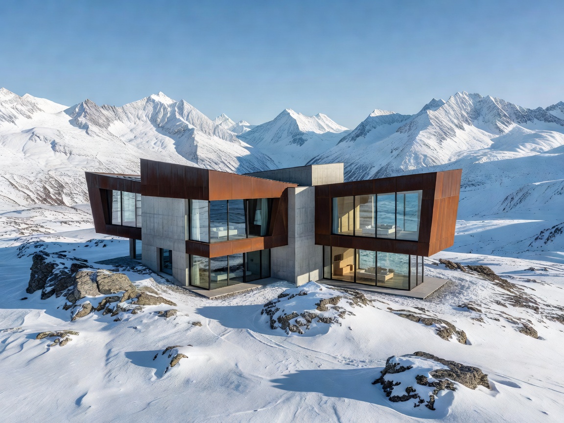 Andermatt High Plateau Haven contemporary architecture